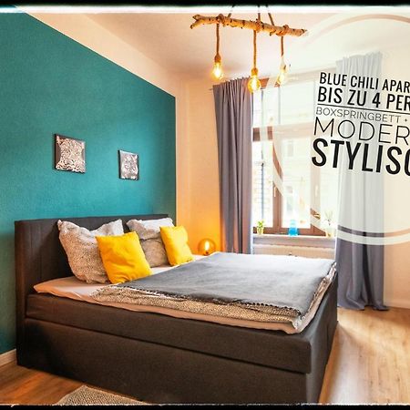 Blue Chili 18 Zentrales City-Apartment Am Hasselbachplatz, 4 Personen มัคเดอบวร์ก ภายนอก รูปภาพ