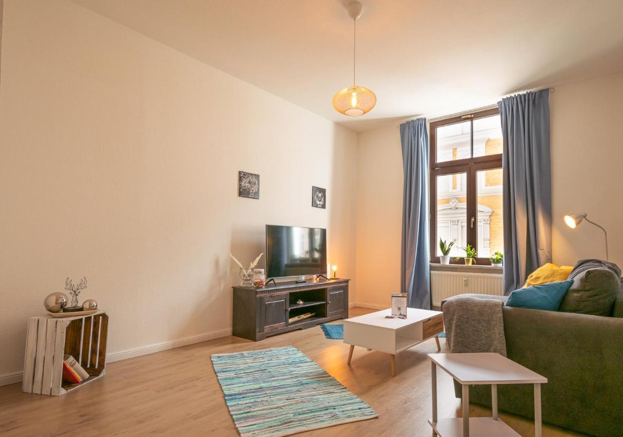Blue Chili 18 Zentrales City-Apartment Am Hasselbachplatz, 4 Personen มัคเดอบวร์ก ภายนอก รูปภาพ