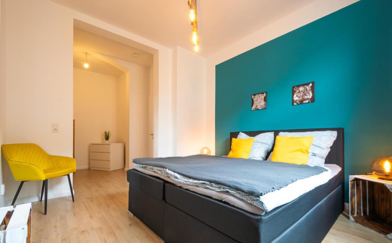 Blue Chili 18 Zentrales City-Apartment Am Hasselbachplatz, 4 Personen มัคเดอบวร์ก ภายนอก รูปภาพ