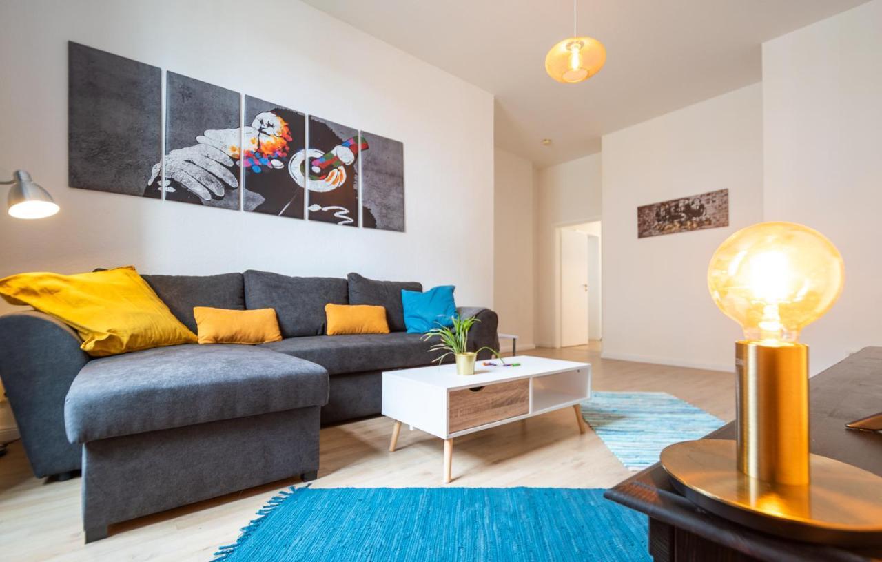 Blue Chili 18 Zentrales City-Apartment Am Hasselbachplatz, 4 Personen มัคเดอบวร์ก ภายนอก รูปภาพ