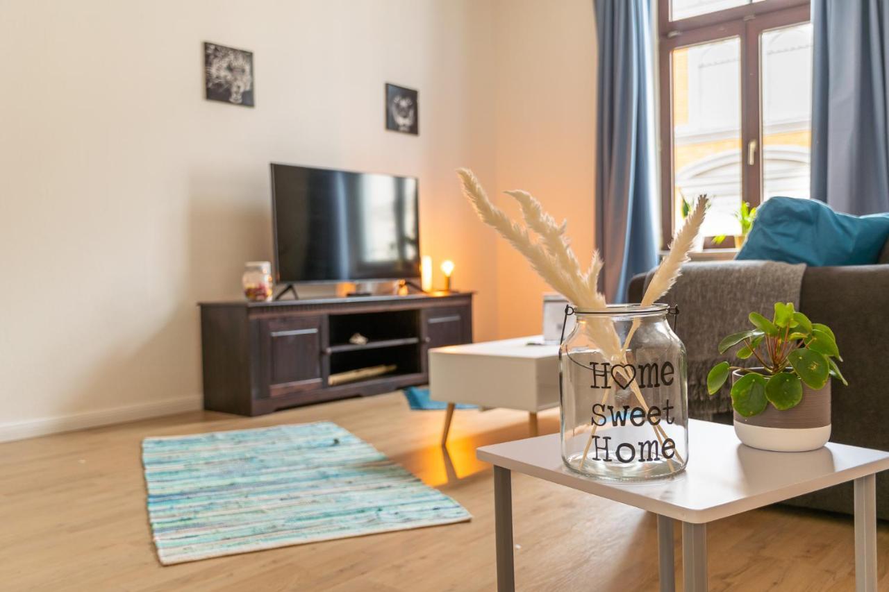 Blue Chili 18 Zentrales City-Apartment Am Hasselbachplatz, 4 Personen มัคเดอบวร์ก ภายนอก รูปภาพ