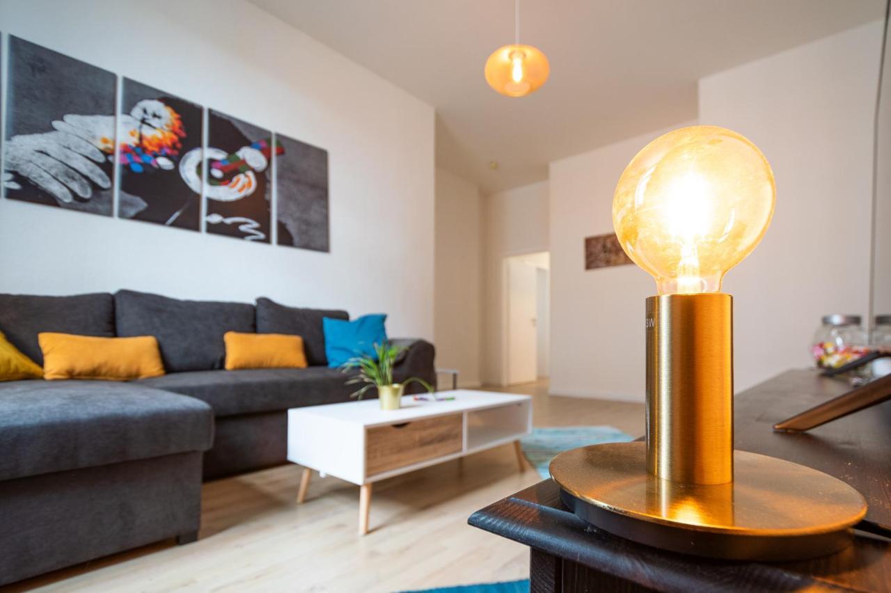 Blue Chili 18 Zentrales City-Apartment Am Hasselbachplatz, 4 Personen มัคเดอบวร์ก ภายนอก รูปภาพ