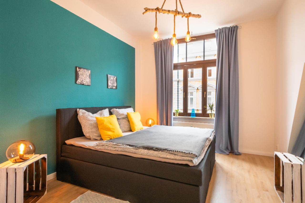 Blue Chili 18 Zentrales City-Apartment Am Hasselbachplatz, 4 Personen มัคเดอบวร์ก ภายนอก รูปภาพ
