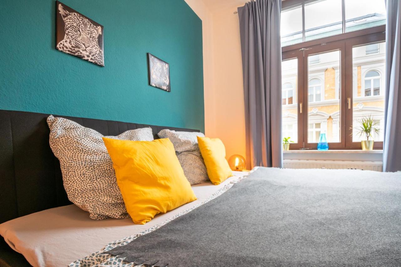 Blue Chili 18 Zentrales City-Apartment Am Hasselbachplatz, 4 Personen มัคเดอบวร์ก ภายนอก รูปภาพ