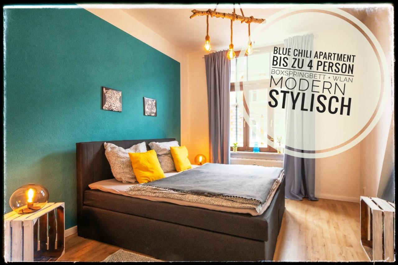 Blue Chili 18 Zentrales City-Apartment Am Hasselbachplatz, 4 Personen มัคเดอบวร์ก ภายนอก รูปภาพ